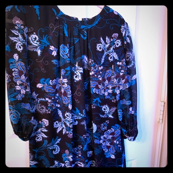 Eva Mendes Floral Dress small - Picture 1 of 4